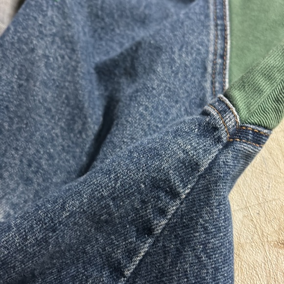 International denim two tone denim jacket - Picture 7 of 8